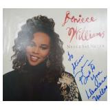 Deniece Williams Never Say Never signed 45 sleeve