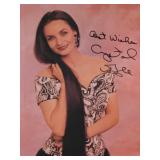 Country music singer Crystal Gayle signed photo