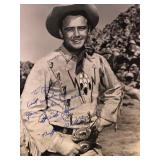 Buffalo Bill, Jr. Dickie Jones signed photo