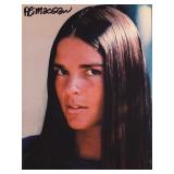 Love Story Ali MacGraw signed photo