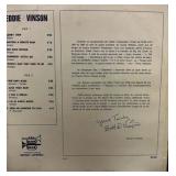 Eddie Vinson signed album