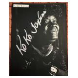 Ko Ko Taylor signed Xerox photo