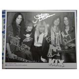 Kix band signed photo