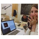 Computer Genius Katie Bouman signed photo
