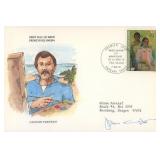 Realist Painter Jamie Wyeth signed first day cover