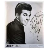Joey Dee signed photo