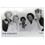 The Equals band signed photo