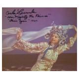 Dracula Carla Laemmle signed photo
