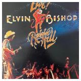 Elvin Bishop Live And Raisin Hell signed album