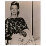 Jayne Meadows signed photo