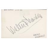 Vice President Walter Mondale signature