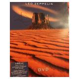 Led Zeppelin Robert Plant signed DVD