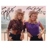 Audrey Landers and Judy Landers signed photo