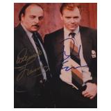 NYPD Blue Dennis Franz and David Caruso signed...