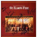 St. Elmo's Fire cast signed soundtrack