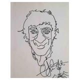 The Who John Entwistle drawing