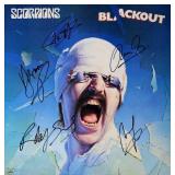 Scorpions Blackout signed album
