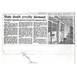 Killer Clown John Wayne Gacy Signed Newspaper...