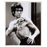 Bruce Lee signed photo