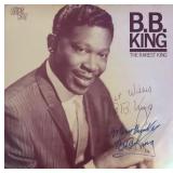 B B King signed The Rarest King album