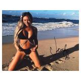 Swimsuit Model Jennifer Brand Signed Photo