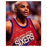 Philadelphia 76ers Charles Barkley signed photo