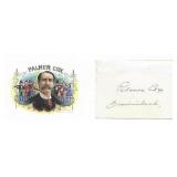 The Brownies Cartoonist Palmer Cox Signature Cut