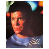 Star Trek William Shatner signed photo