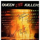 Queen Live Killers band signed album