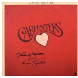 The Carpenters A Song For You signed album