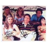Three's Company cast signed photo