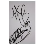 The Rolling Stones Charlie Watts signature card