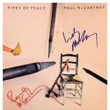 Paul McCartney and Linda McCartney signed Pipes...
