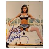 Model Kelly Brook signed photo