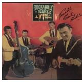 Rockabilly Stars Carl Perkins signed album