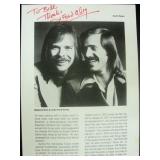 John Ford Coley signed book photo