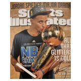 Golden State Warriors Steph Curry signed photo