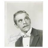 Boris Karloff Universal Monster signed photo....