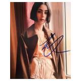 Emily in Paris Lily Collins signed photo