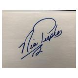 Fame Nia Peeples signature cut and photo