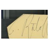 All About Eve Gregory Ratoff signature cut