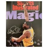 LA Lakers Magic Johnson signed photo