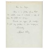 Hogan's Heroes Robert Clary signed letter