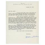 Bette Lord signed letter