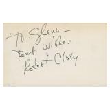 Hogans Heroes Robert Clary signature cut