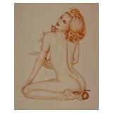 Artist Olivia DeBerardinis Pin Up 1992...