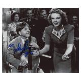 Mickey Rooney signed movie photo