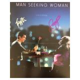 Man Seeking Woman signed  photo