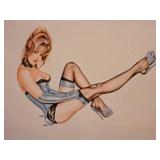 Artist Olivia DeBerardinis Pin Up 1992...