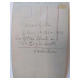 Silent Film Star Vilma Banky Autographed Photo
